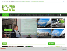 Tablet Screenshot of isselburg-live.de